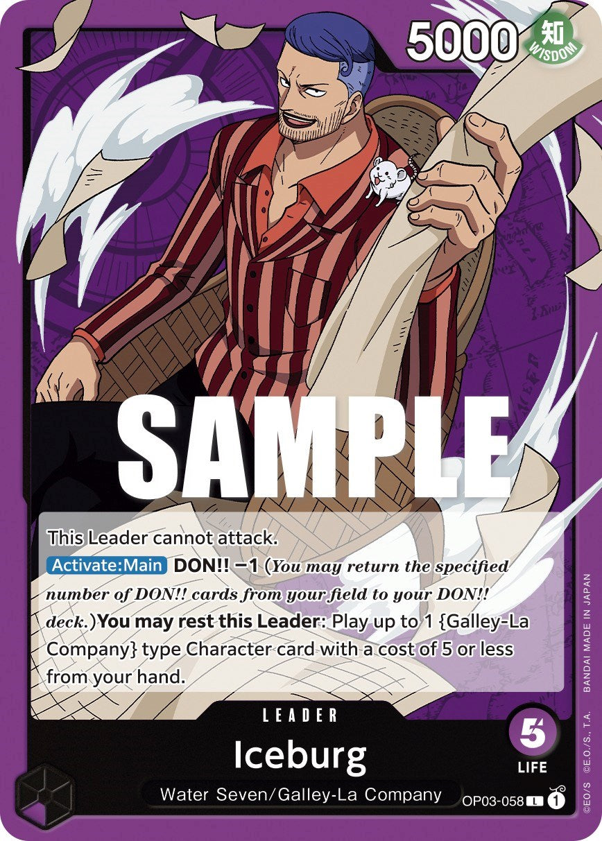 One Piece Card Game: Iceburg card image