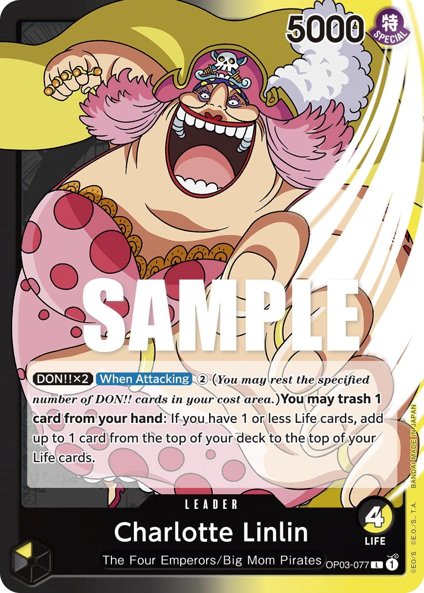 One Piece Card Game: Charlotte Linlin (077) card image