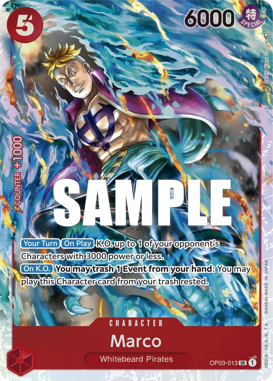 One Piece Card Game: Marco card image