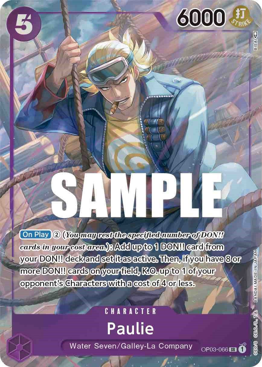 One Piece Card Game: Paulie (Alternate Art) card image