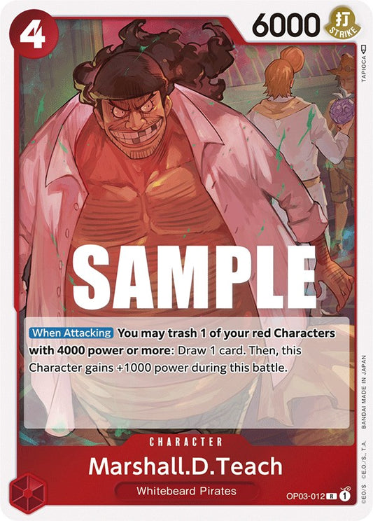 One Piece Card Game: Marshall.D.Teach card image