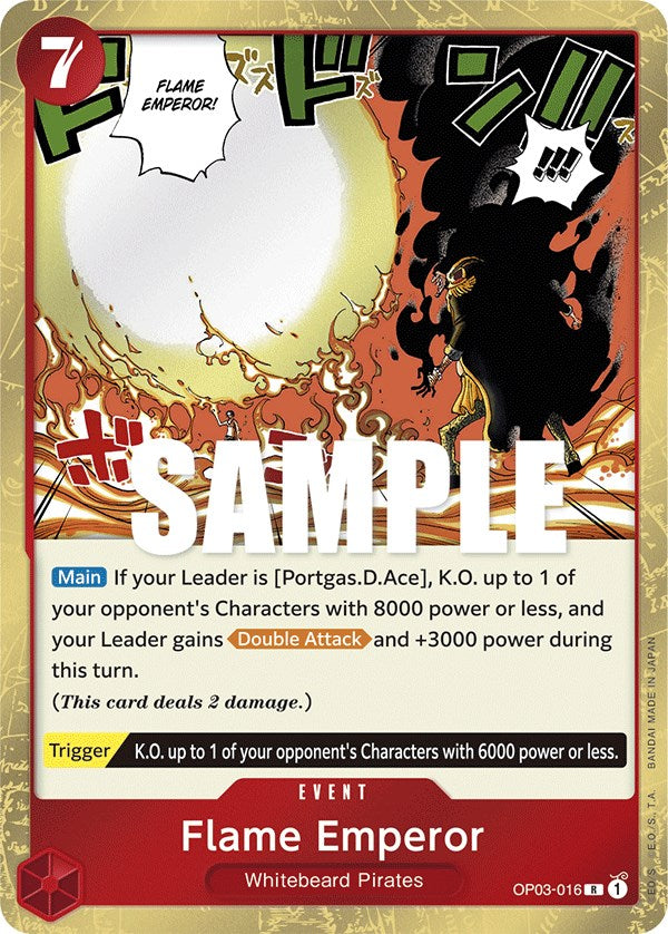 One Piece Card Game: Flame Emperor card image