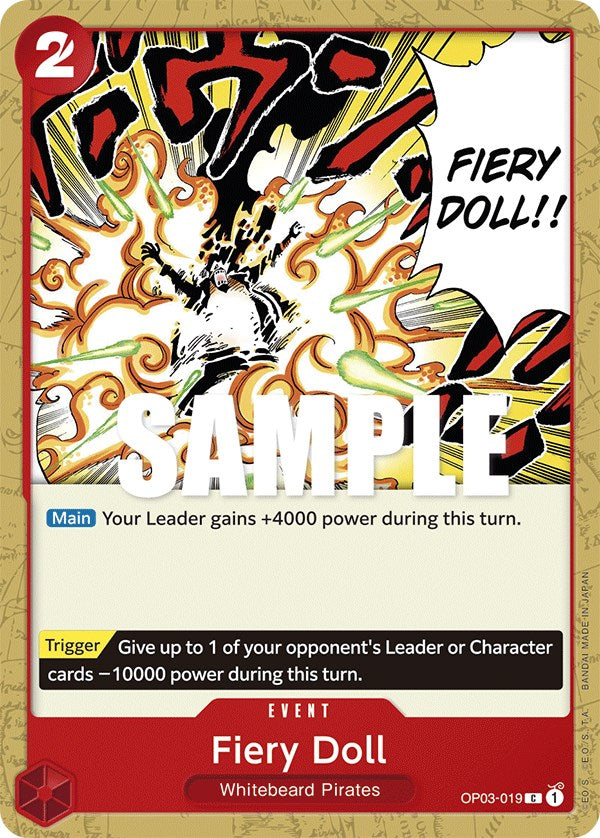 One Piece Card Game: Fiery Doll card image