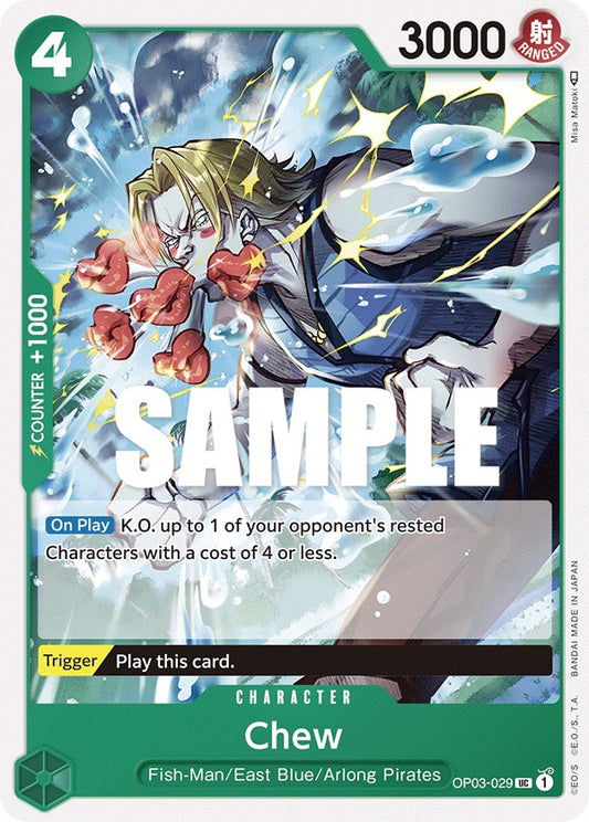 One Piece Card Game: Chew card image