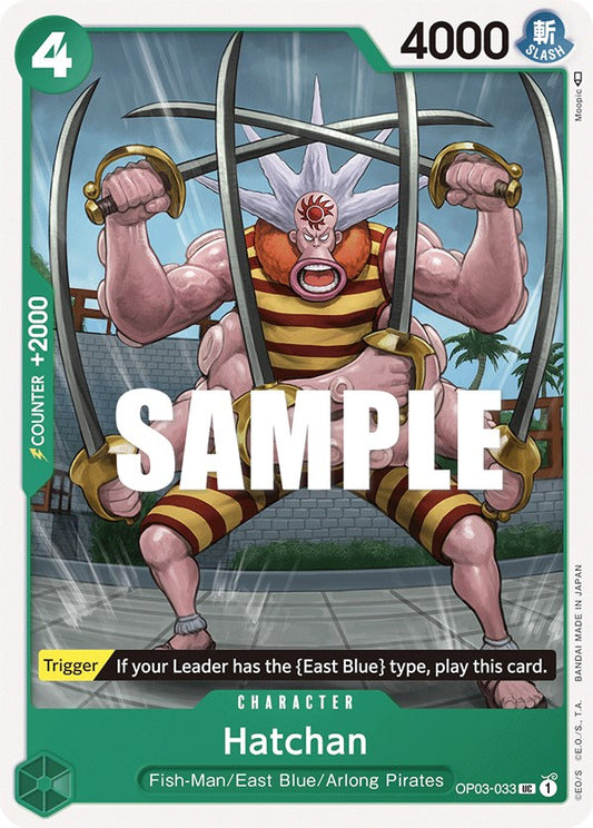 One Piece Card Game: Hatchan card image