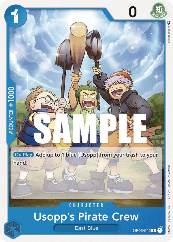 One Piece Card Game: Usopp's Pirate Crew card image