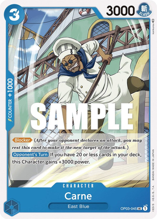 One Piece Card Game: Carne card image