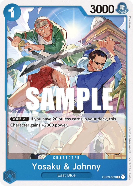 One Piece Card Game: Yosaku & Johnny card image