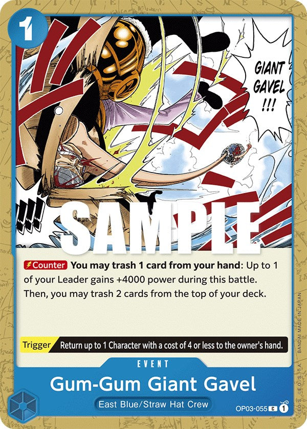 One Piece Card Game: Gum-Gum Giant Gavel card image