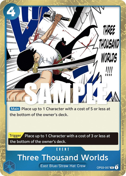 One Piece Card Game: Three Thousand Worlds card image