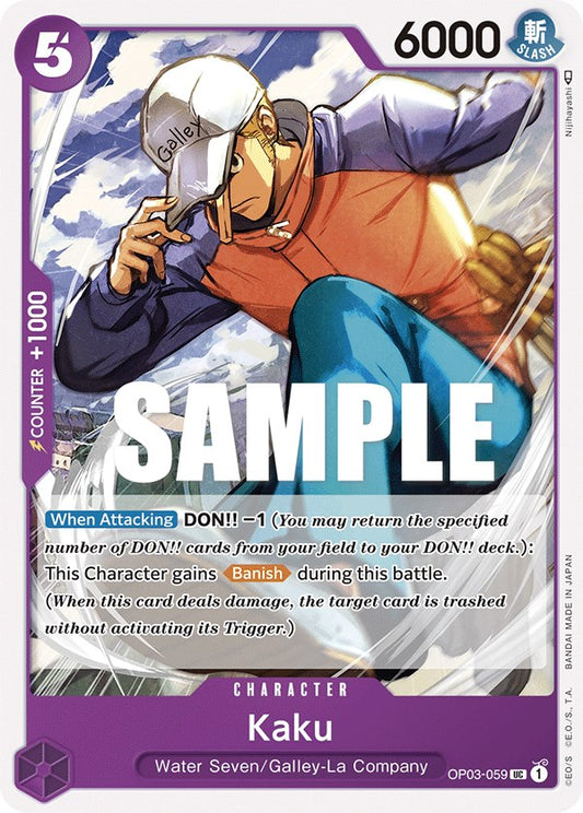 One Piece Card Game: Kaku (059) card image