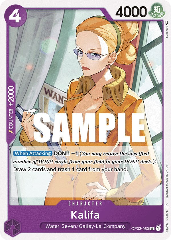 One Piece Card Game: Kalifa (060) card image