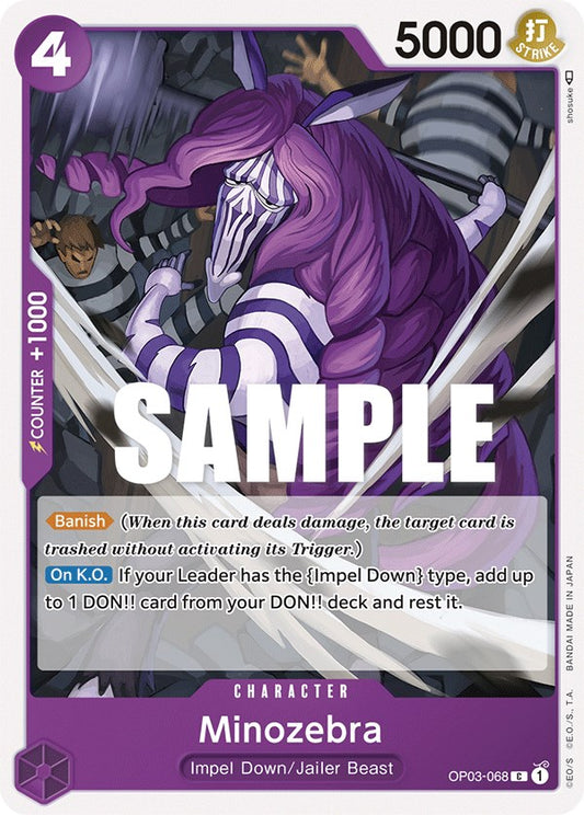 One Piece Card Game: Minozebra card image