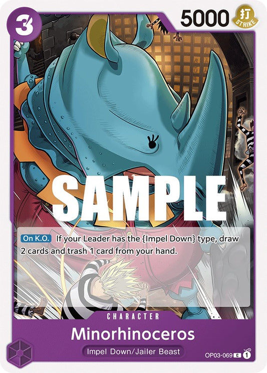 One Piece Card Game: Minorhinoceros card image