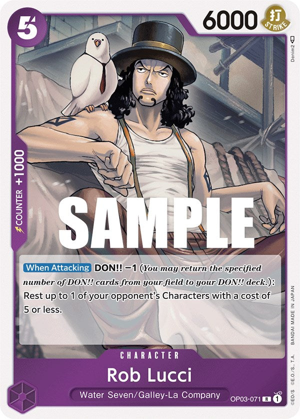 One Piece Card Game: Rob Lucci (071) card image