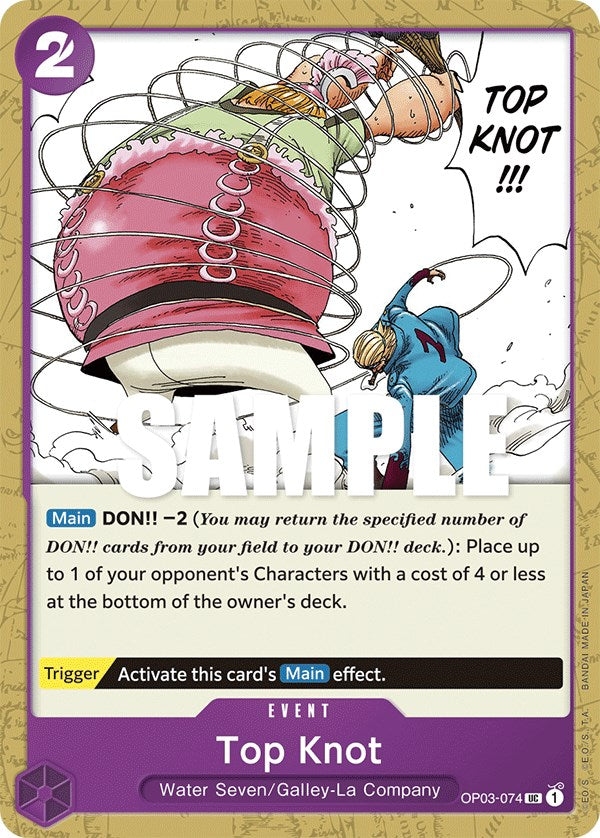 One Piece Card Game: Top Knot card image