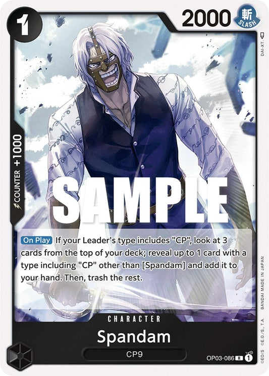 One Piece Card Game: Spandam card image