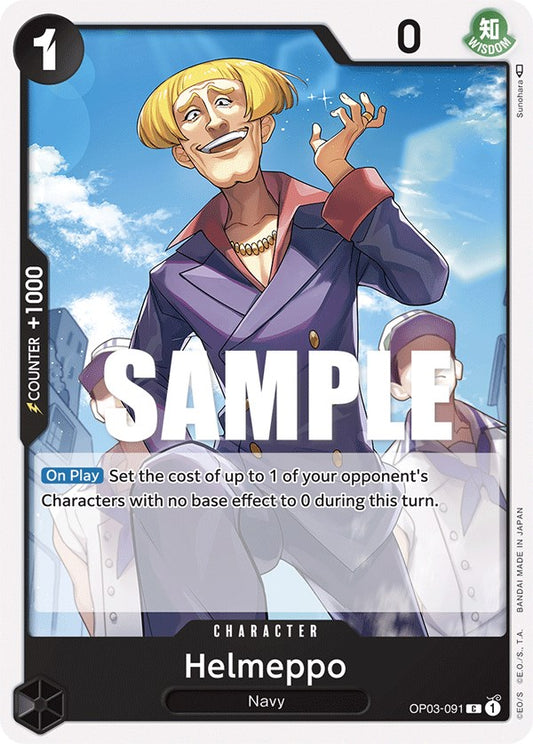 One Piece Card Game: Helmeppo card image