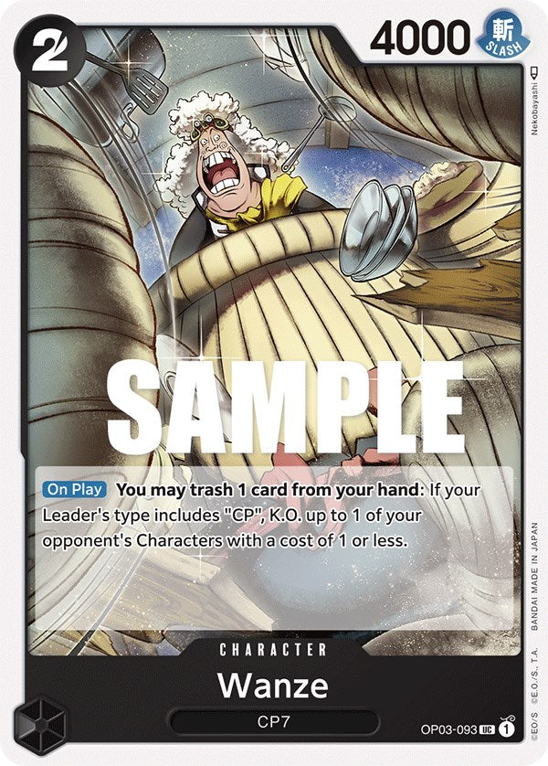 One Piece Card Game: Wanze card image