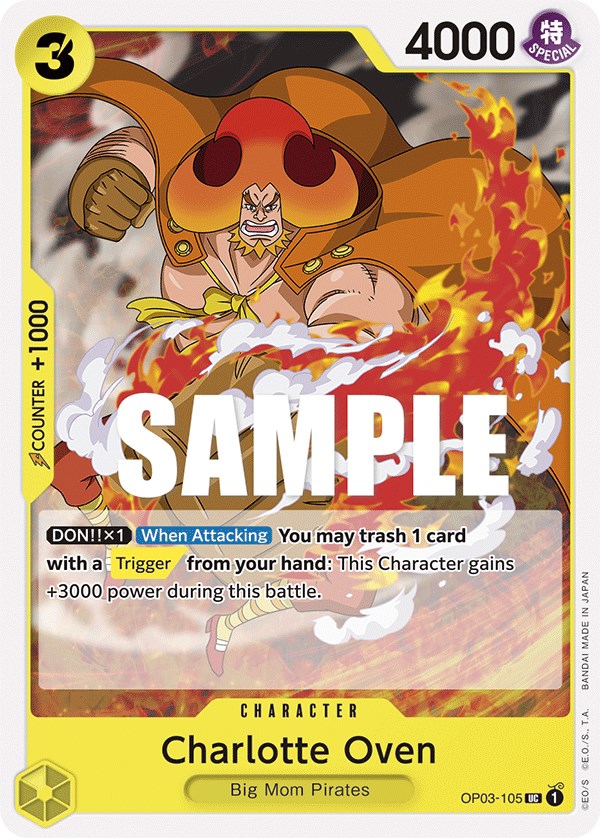 One Piece Card Game: Charlotte Oven card image