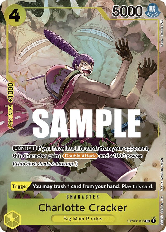 One Piece Card Game: Charlotte Cracker (Alternate Art) card image