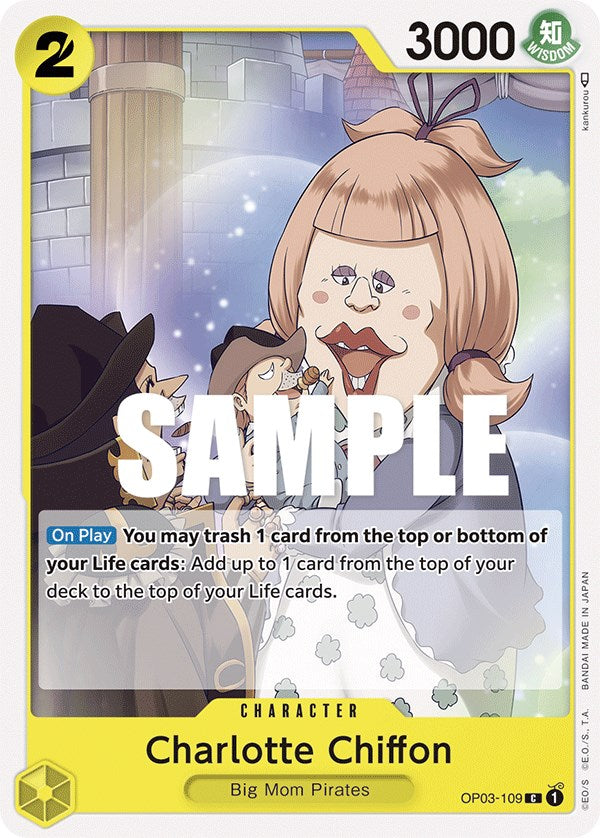 One Piece Card Game: Charlotte Chiffon card image