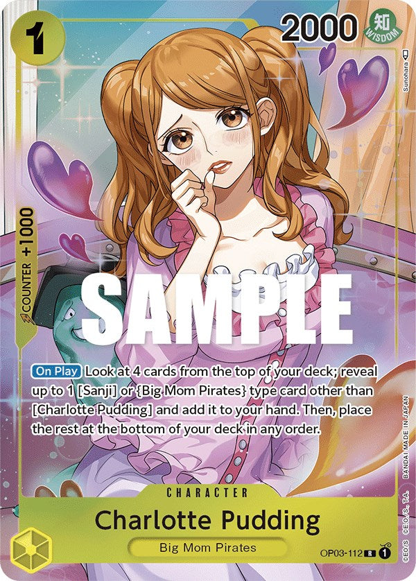 One Piece Card Game: Charlotte Pudding (Alternate Art) card image