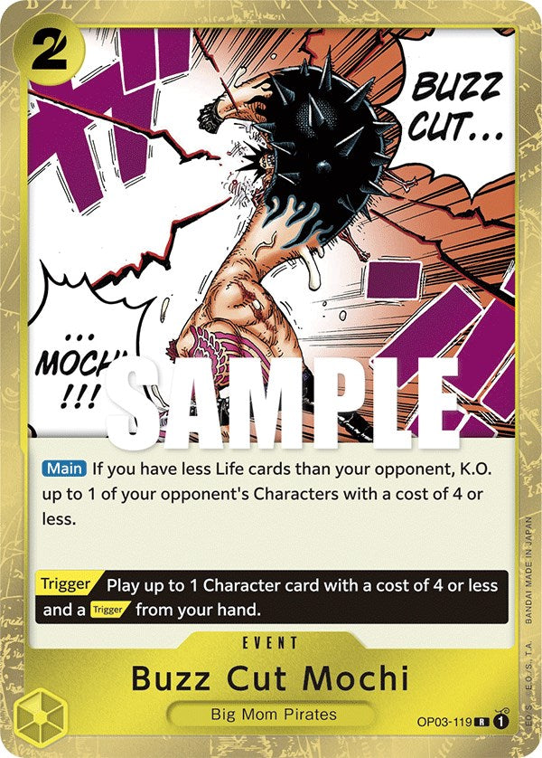 One Piece Card Game: Buzz Cut Mochi card image