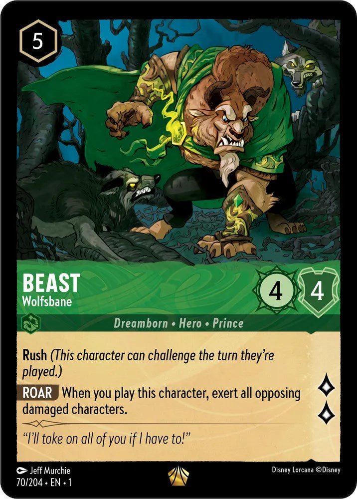 Disney Lorcana: Beast - Wolfsbane card image