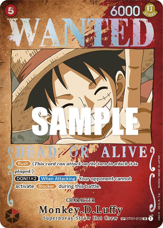 One Piece Card Game: Monkey.D.Luffy (Wanted Poster) card image