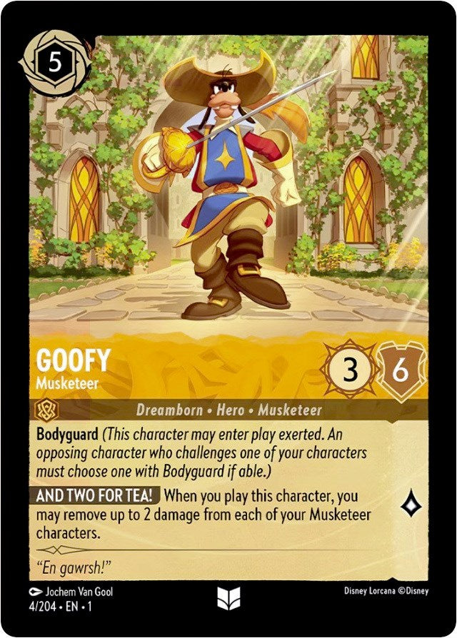 Disney Lorcana: Goofy - Musketeer card image