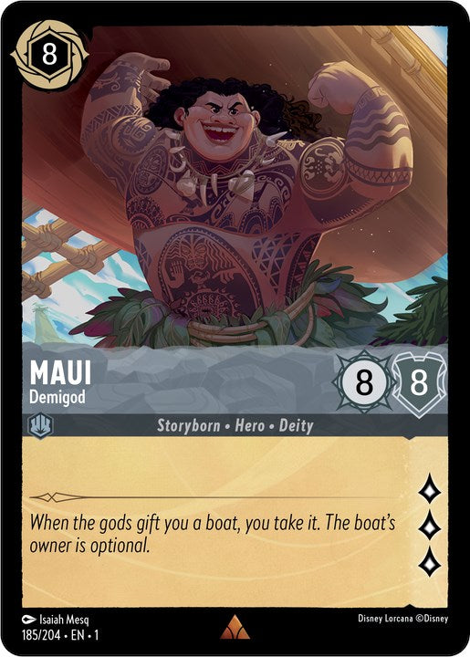 Disney Lorcana: Maui - Demigod card image