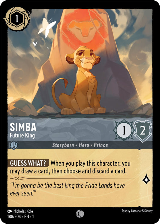 Disney Lorcana: Simba - Future King card image