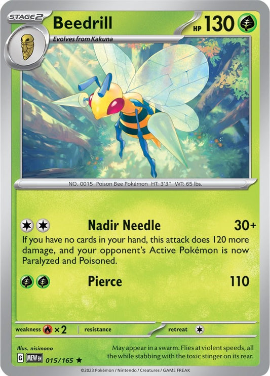 Pokemon: Beedrill card image