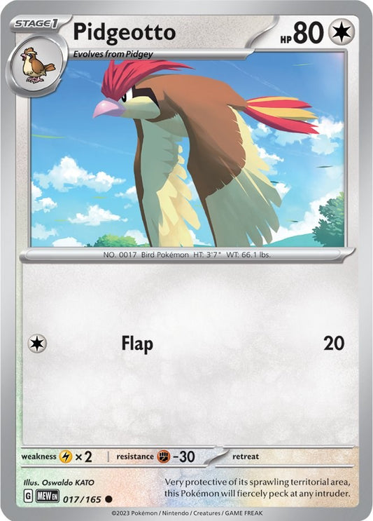 Pokemon: Pidgeotto card image