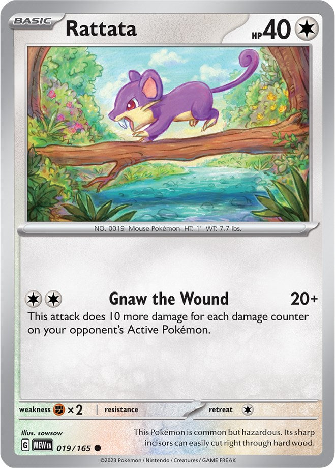 Pokemon: Rattata card image