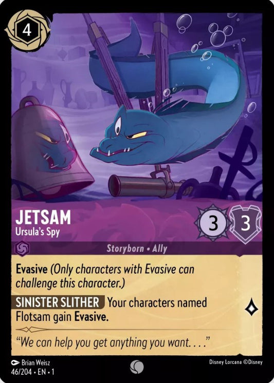 Disney Lorcana: Jetsam - Ursula's Spy card image