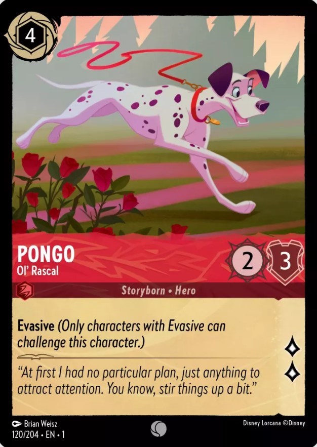 Disney Lorcana: Pongo - Ol' Rascal card image