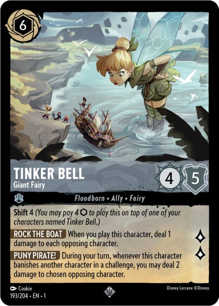 Disney Lorcana: Tinker Bell - Giant Fairy card image