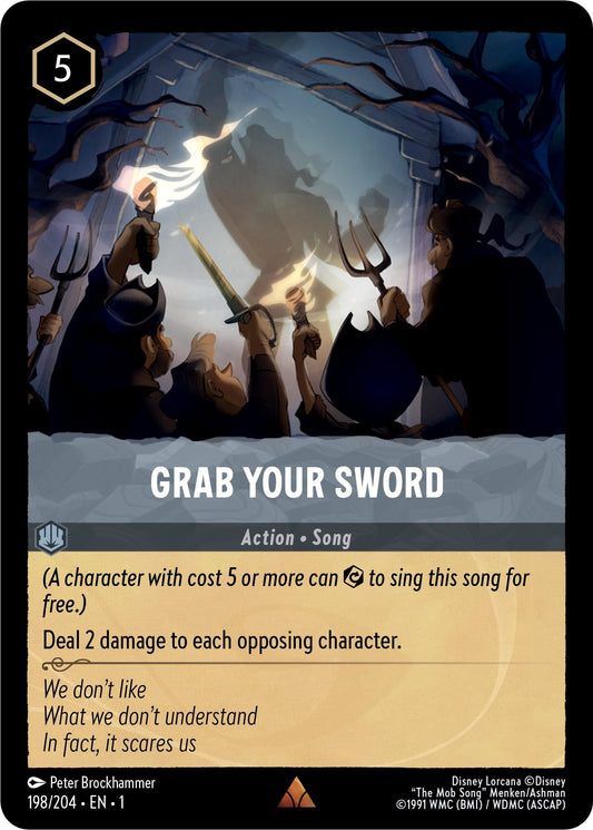 Disney Lorcana: Grab Your Sword card image