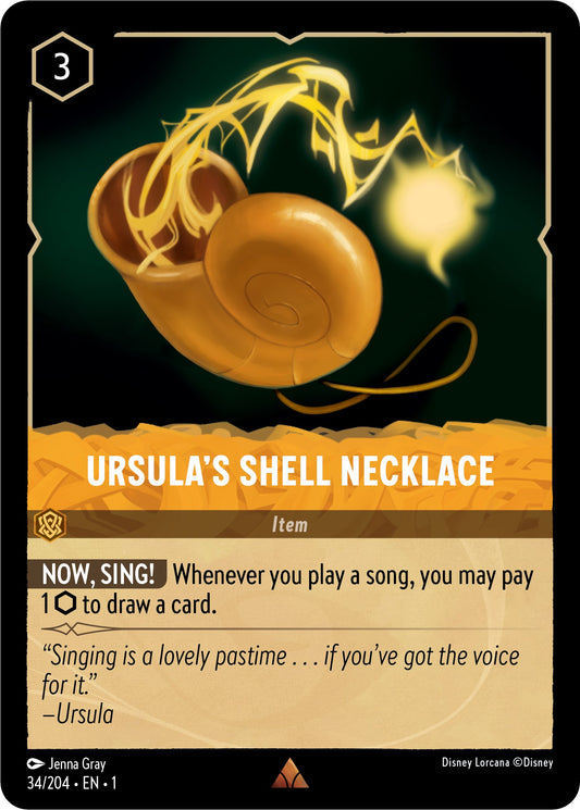 Disney Lorcana: Ursula's Shell Necklace card image