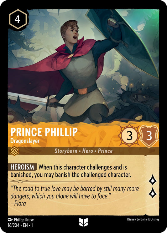 Disney Lorcana: Prince Phillip - Dragonslayer card image