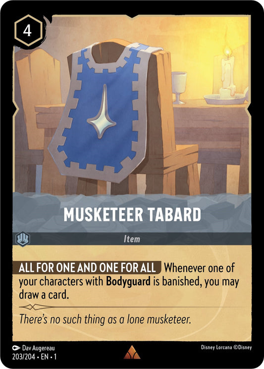 Disney Lorcana: Musketeer Tabard card image