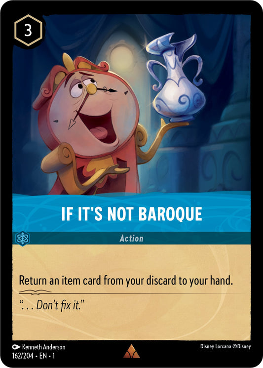 Disney Lorcana: If It's Not Baroque card image