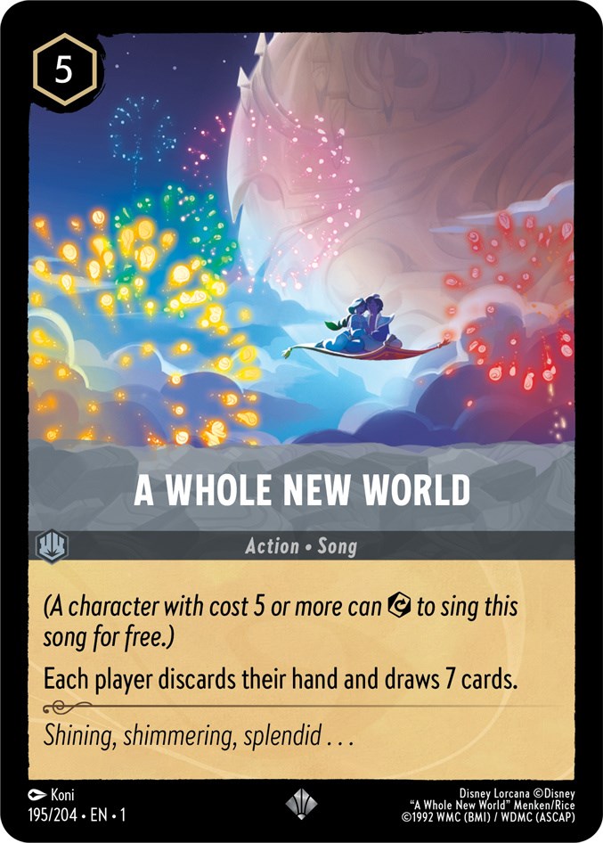 Disney Lorcana: A Whole New World card image