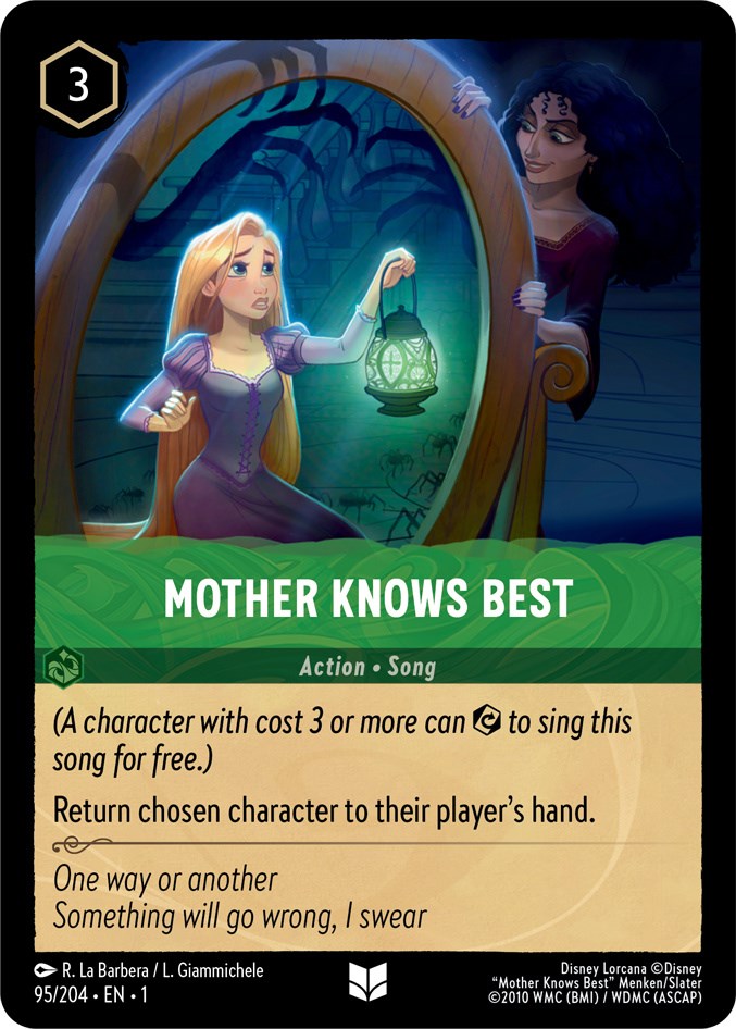 Disney Lorcana: Mother Knows Best card image