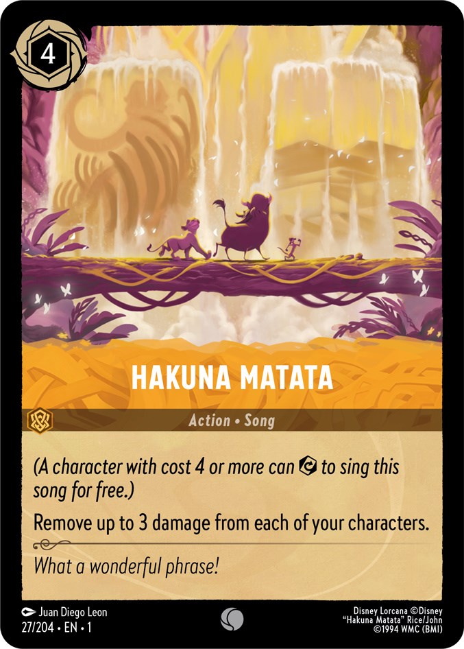 Disney Lorcana: Hakuna Matata card image