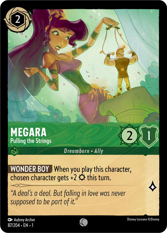 Disney Lorcana: Megara - Pulling the Strings card image