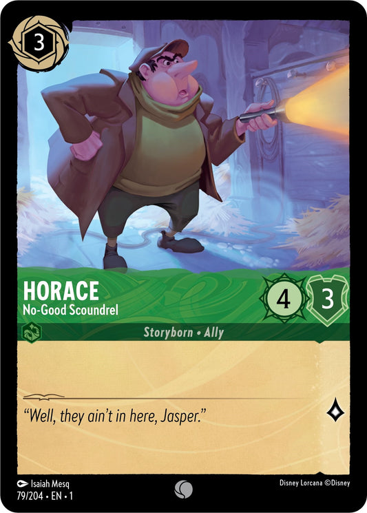 Disney Lorcana: Horace - No-Good Scoundrel card image