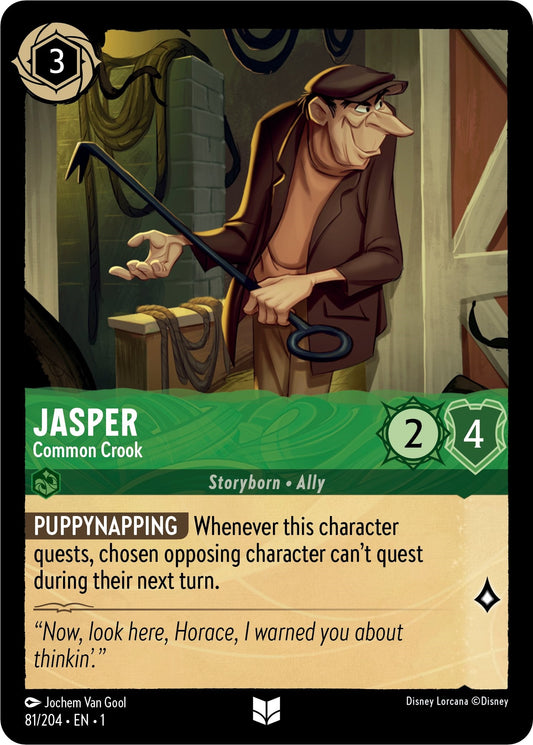 Disney Lorcana: Jasper - Common Crook card image